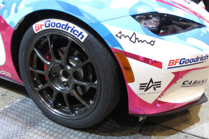 マツダ・ロードスター2018（Global Mazda MX-5 Cup Challengeに参戦した日本チーム車両、国内シリーズ戦仕様）