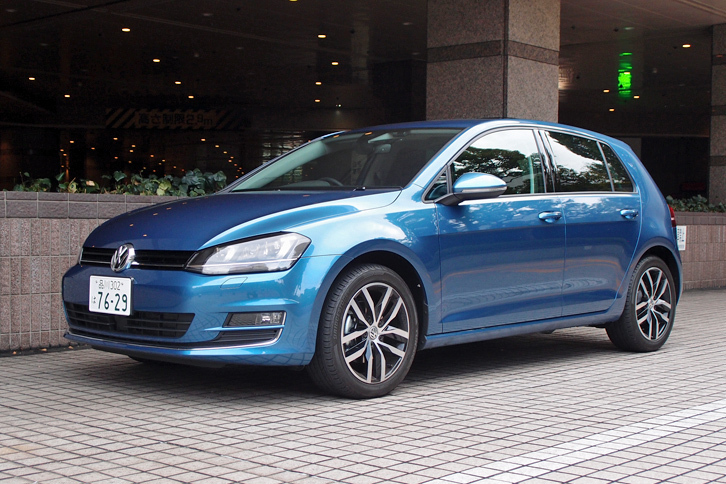 「Volkswagen Car-Net」を搭載した「フォルクスワーゲン・ゴルフ」。
