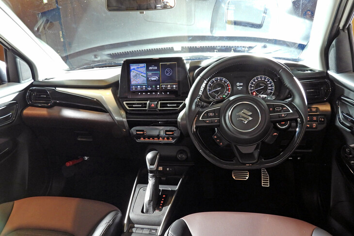 スズキ・フロンクス（インストゥルメントパネルまわり）