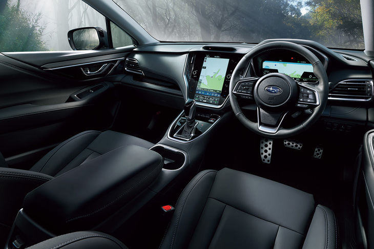 「レガシィ アウトバック リミテッドEX“Active×Black”」のインテリア。