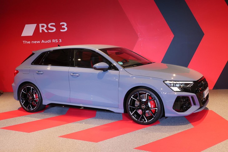 アウディRS 3スポーツバック（以下、写真はすべて「RS 3スポーツバック ファーストエディション」の欧州仕様車）