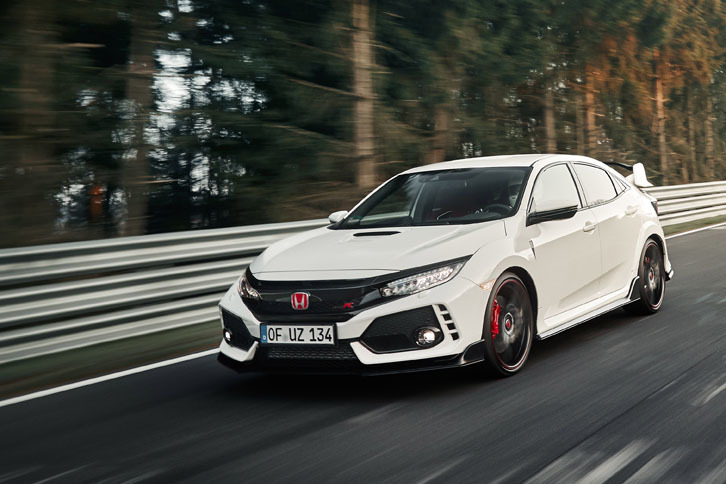 7月に復活販売が予定される新型「シビック」（写真は「タイプR」）。