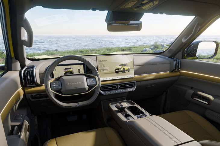 10インチLCDインストルメントパネル、14.6インチインフォテインメントスクリーンなどが採用されたインテリア。