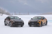 今回は北海道にあるトヨタ自動車の士別試験場で「クラウン クロスオーバー」の雪上性能を試した。