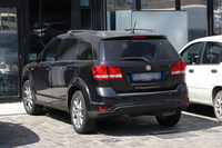 「フィアット・フリーモント」。2020年7月シエナで。