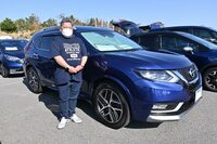 東方面で最も遠いところから参加したのが、「エクストレイルAUTECH」のオーナー「工場長」さん。北海道から駆けつけたという。