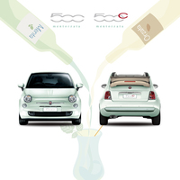 クローズドボディーの「500メントルザータ」と、キャンバストップを持つ「500Cメントルザータ」の、2タイプがラインナップされる。
    