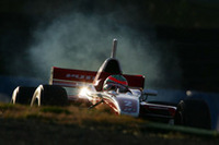 0.090秒差で2番手に甘んじたNo.2松田次生(mobilecast TEAM IMPUL)。