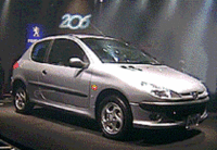 プジョー206が日本で発売の画像