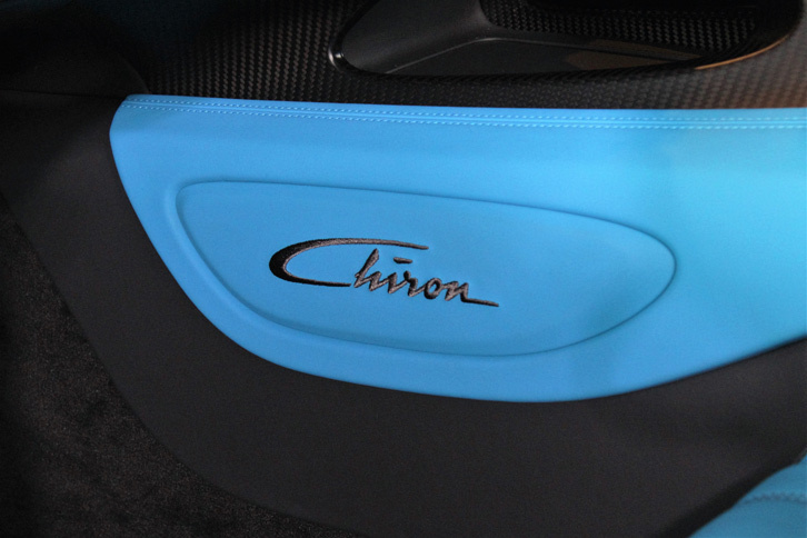 ブガッティ・シロン（インテリア）