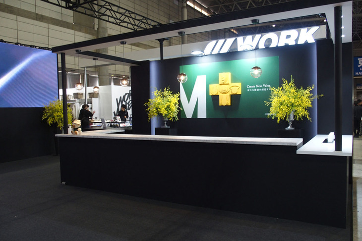 モデリスタブースの様子。