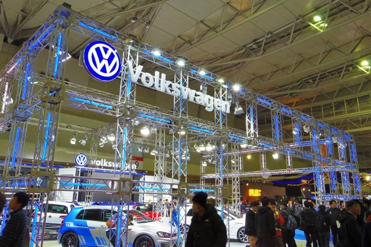 フォルクスワーゲンブース