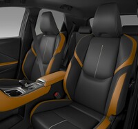 「レクサスLBX“Bespoke Build”」のインテリア。