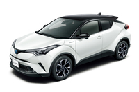 「トヨタC-HR」に8タイプのツートンカラーが登場
