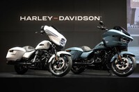 ハーレーダビッドソンが「ロードグライド」「ストリートグライド」の2024年モデルを国内初披露