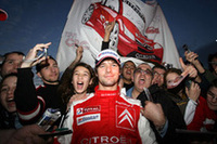 WRC王者セバスチャン・ローブ（シトロエン）の年俸は、キミ・ライコネンの2割にも満たない。
（写真＝Citroen）