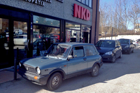 絶滅危惧種も、きちんと撮影しておきたい。「アウトビアンキA112」は、ファンイベント以外では見かけなくなった。