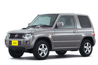 写真は三菱自動車からOEM供給される軽乗用車「日産キックス」。
