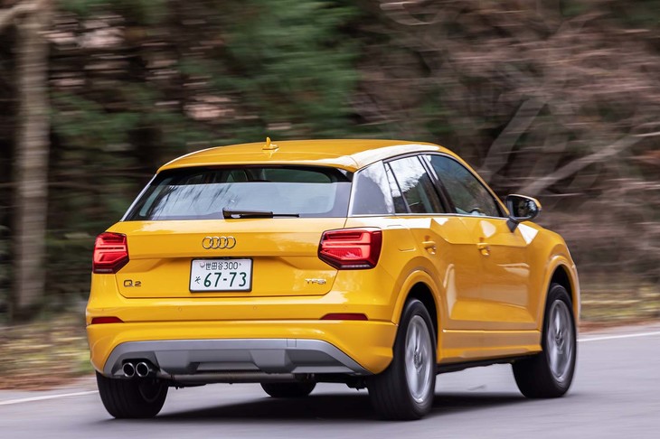 最低地上高は180mmを確保しているが、「35 TFSIシリンダーオンデマンド スポーツ」では、まるでホットハッチのようなハンドリングを味わうことができる。