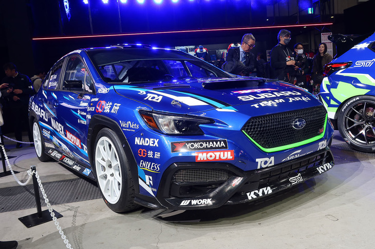 スバルWRX VBH 全日本ラリー参戦車