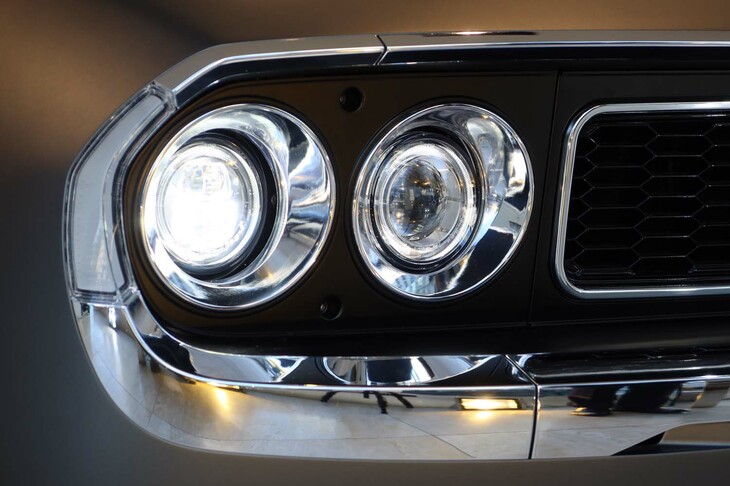 ミツオカM55コンセプト（ヘッドランプ）