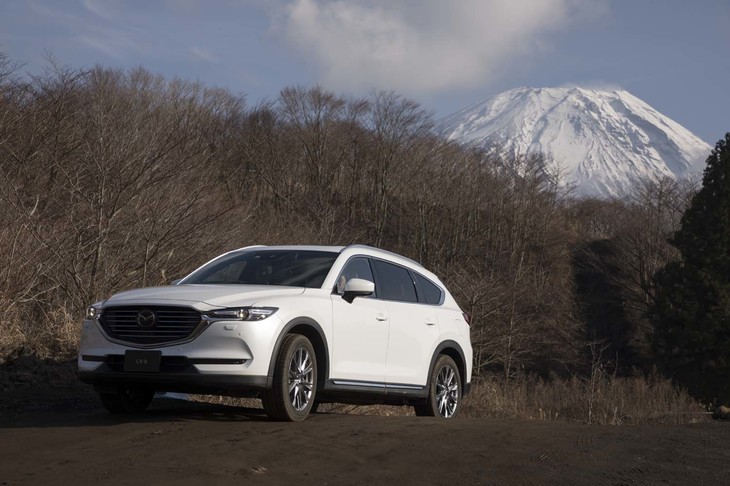 試乗の舞台は山梨県富士河口湖町にある富士ケ嶺オフロード。マツダのSUV「CX-30」「CX-5」「CX-8」の悪路走破性をテストした。