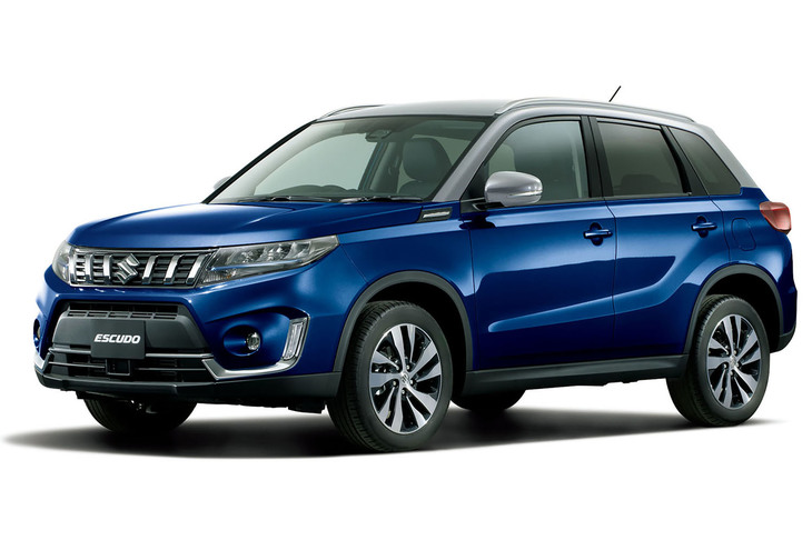 スズキのフラッグシップは「エスクード」。2022年4月にパワートレインがハイブリッド化された。