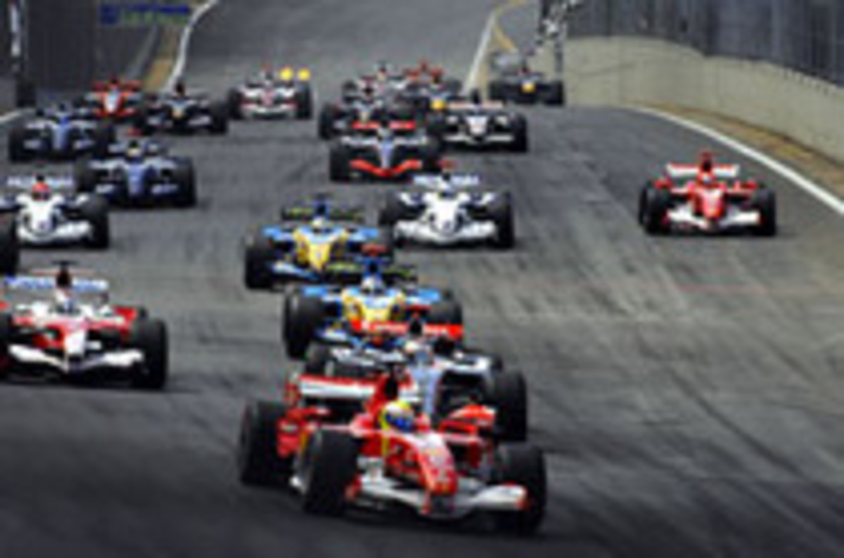 F1 2006】最終戦ブラジルGP、マッサ母国で優勝、アロンソ2位で2