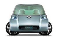 【東京モーターショー2005プレビュー】燃料電池＋インホイールモーター「トヨタ Fine-X」