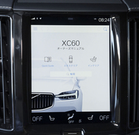 「XC60」は、デジタル式のオーナーズマニュアルも装備。モニター上で閲覧できる。