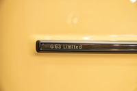 サイドストリップラインに備わる「G 63 Limited」の専用レタリング。