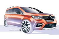 新型「カングー」のデザインスケッチ。