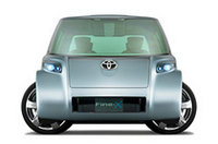 【東京モーターショー2005プレビュー】燃料電池＋インホイールモーター「トヨタ Fine-X」の画像
