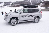 「プラドリフト」の体験車両。
    