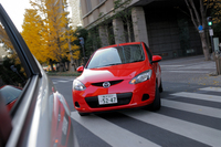 「マツダ・デミオ」（FF/CVT）vs「ホンダ・フィット」（FF/CVT）【試乗記】の画像