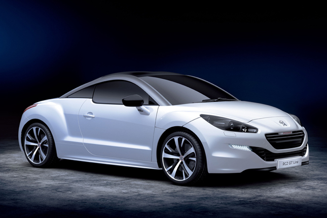 「プジョーRCZ GTライン」