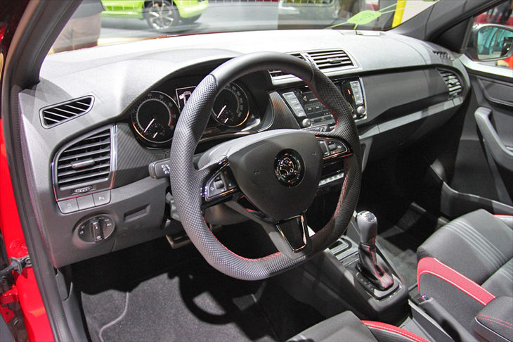 シュコダ・ファビア（インテリア）