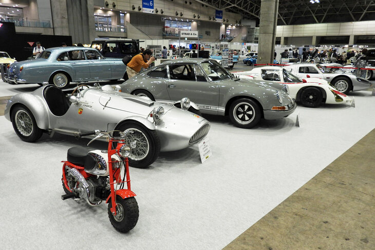 DELTA CLASSICSのブースの様子。