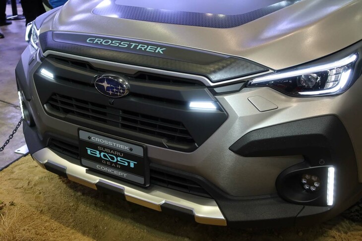 スバル・クロストレック ブーストギアコンセプト（フロントまわり）