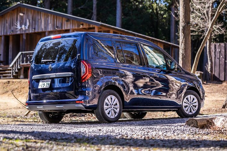 3代目にあたる新型「ルノー・カングー」は、2020年11月に本国で世界初公開。2021年春に正式発表された。日本では2023年2月に導入が開始されている。（写真：花村英典）