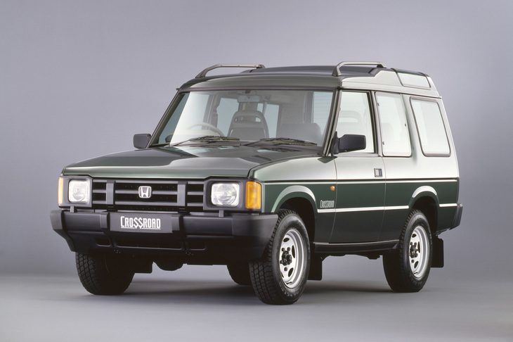 1993年に登場した「ホンダ・クロスロード」。「ランドローバー・ディスカバリー」の姉妹モデルである。