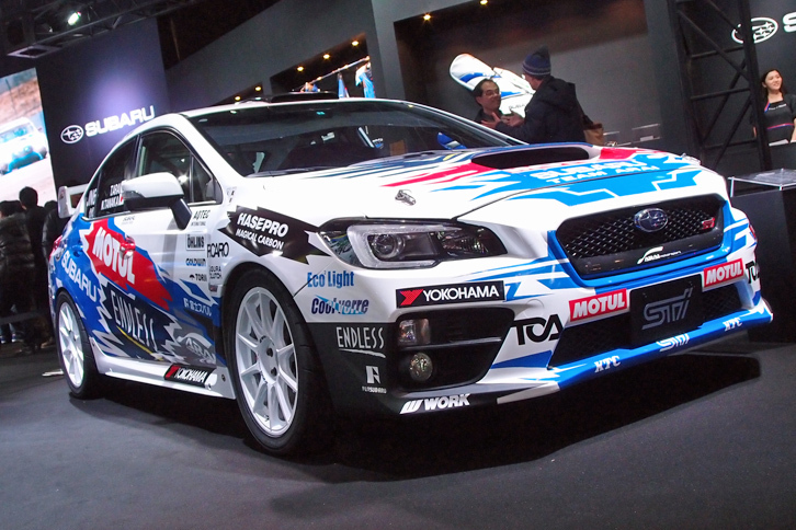 WRX STI 全日本ラリー参戦予定車（新井選手モデル）