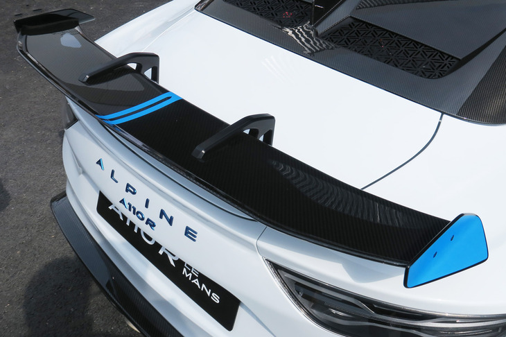 アルピーヌA110 Rルマン（カーボンリアウイング）