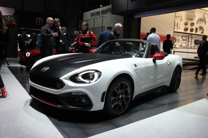 アバルト124スパイダー