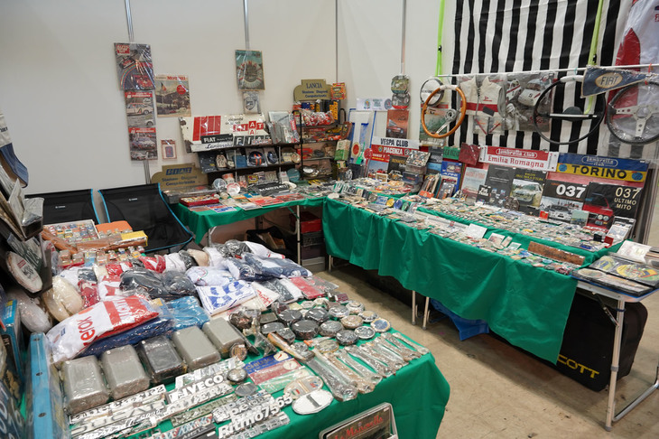 Savoia s.r.lのブース。