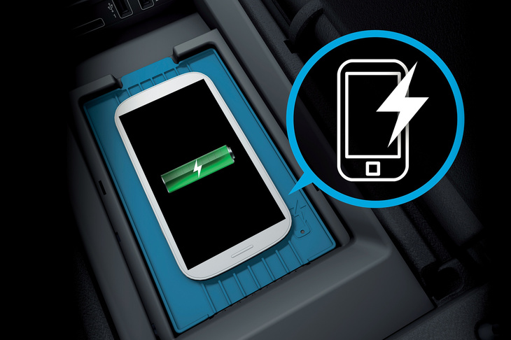 ワイヤレスチャージング機能