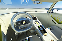 ダッシュボードをなくした、シトロエンのコンセプト「C-CACTUS」発表【フランクフルトショー07】の画像