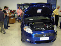 ショールーム内部。
