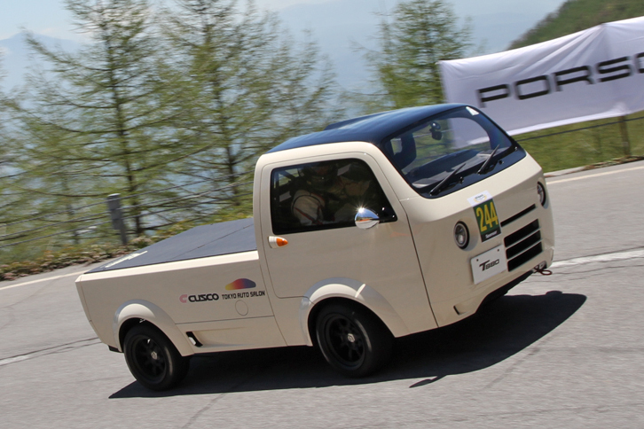 ホンダの軽トラ、「アクティトラック」をカスタムした「N.Lab T880」。