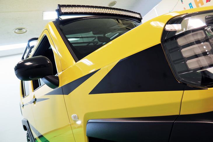 ダイハツ・タフト クロスフィールドVer.（サイドデカール）